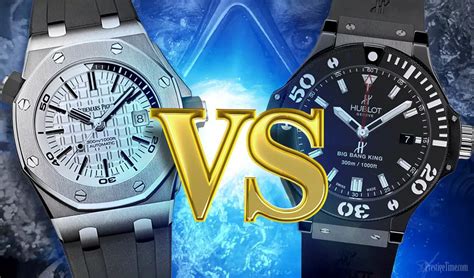 audemars piguet vs hublot price|AP Royal Oak Offshore Diver VS Hublot Big Bang .